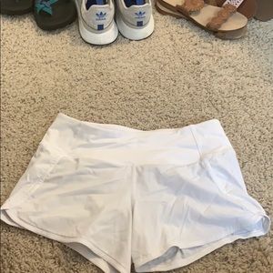 White Lululemon Shorts